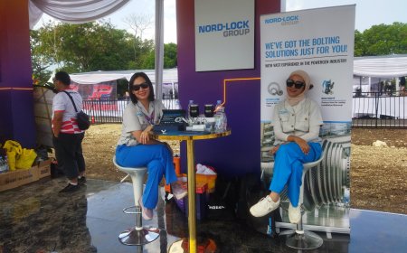 Booth Nord-Lock Group Hadir di Electric Karting Race Bandung 2024