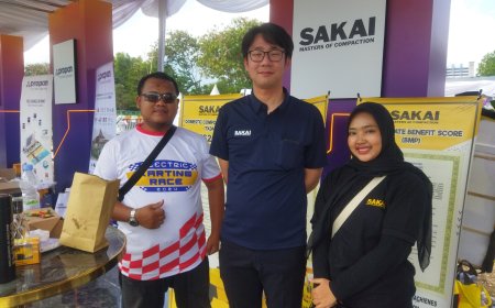 Booth SAKAI Hadir di Electric Karting Race Bandung 2024