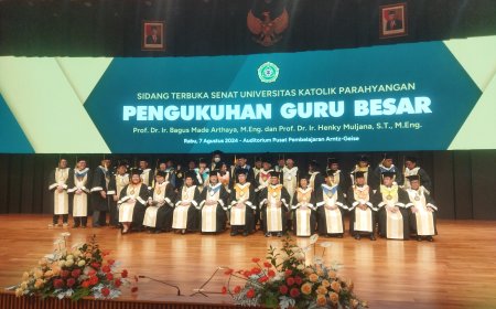 Lagi! 2 Guru Besar UNPAR Dikukuhkan Hari Ini