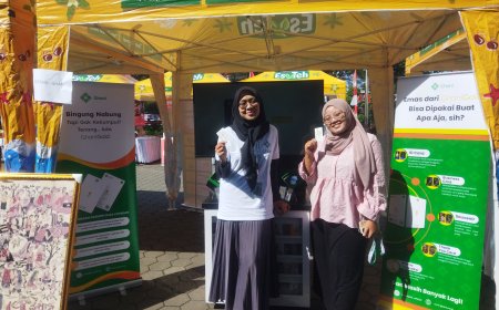 Booth Ghani Gold Hadir di Acara Hari UMKM Nasional ke-8 Bandung 2024