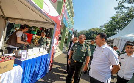 Dinas Sejarah TNI AD Menggelar Gerakan Pangan Murah & Pemeriksaan Kesehatan GRATIS