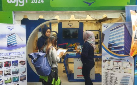 Booth Asuransi ASKRIDA hadir di WJF 2024