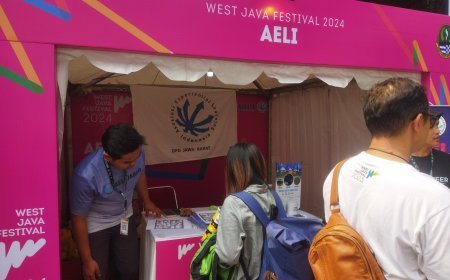 Booth AELI Hadir di West Java Festival 2024