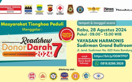 Ramaikan Roadshow Donor Darah Bandung 2024 !