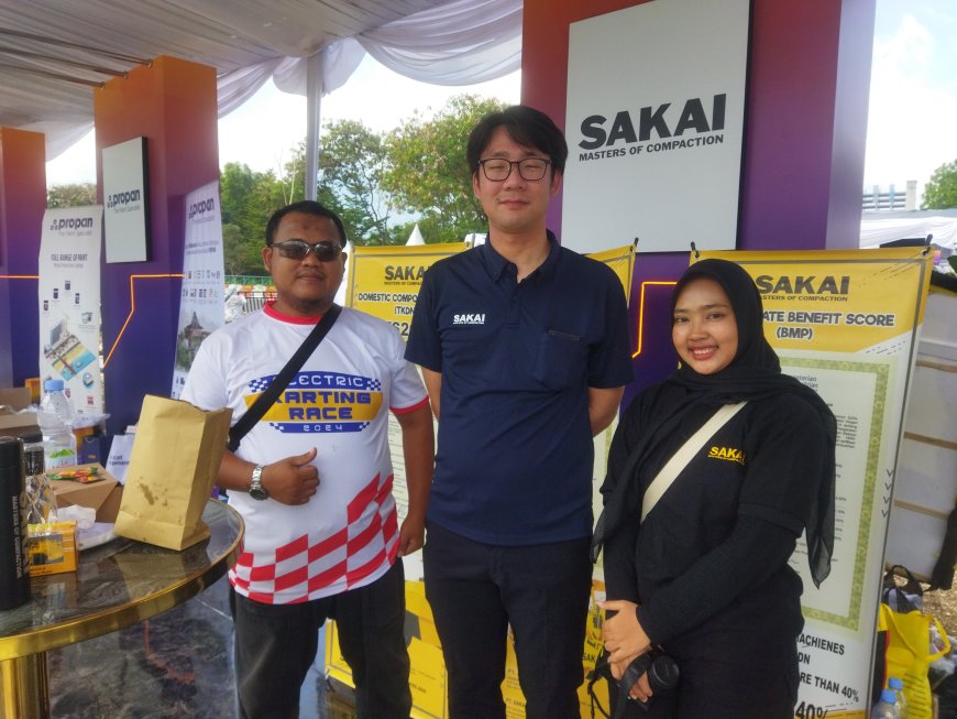 Booth SAKAI Hadir di Electric Karting Race Bandung 2024