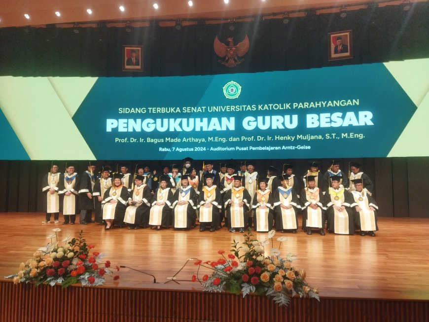 Lagi! 2 Guru Besar UNPAR Dikukuhkan Hari Ini
