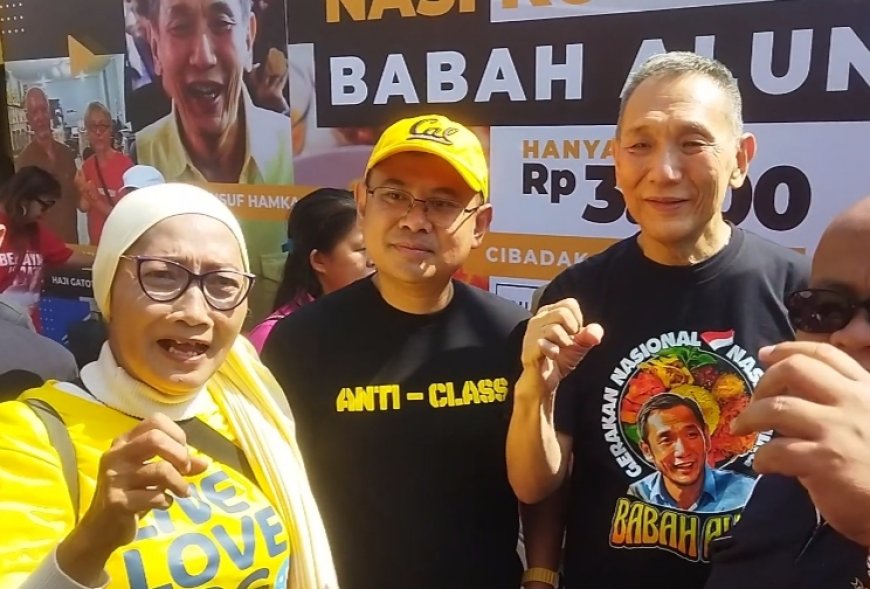 Arfi Rafnialdi Dukung Progam Nasi Kuning Babah Alun