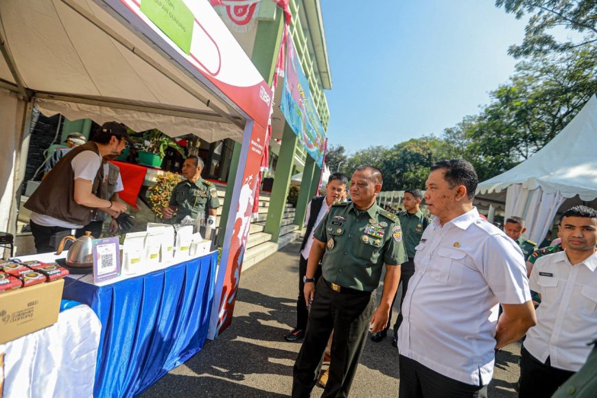 Dinas Sejarah TNI AD Menggelar Gerakan Pangan Murah & Pemeriksaan Kesehatan GRATIS