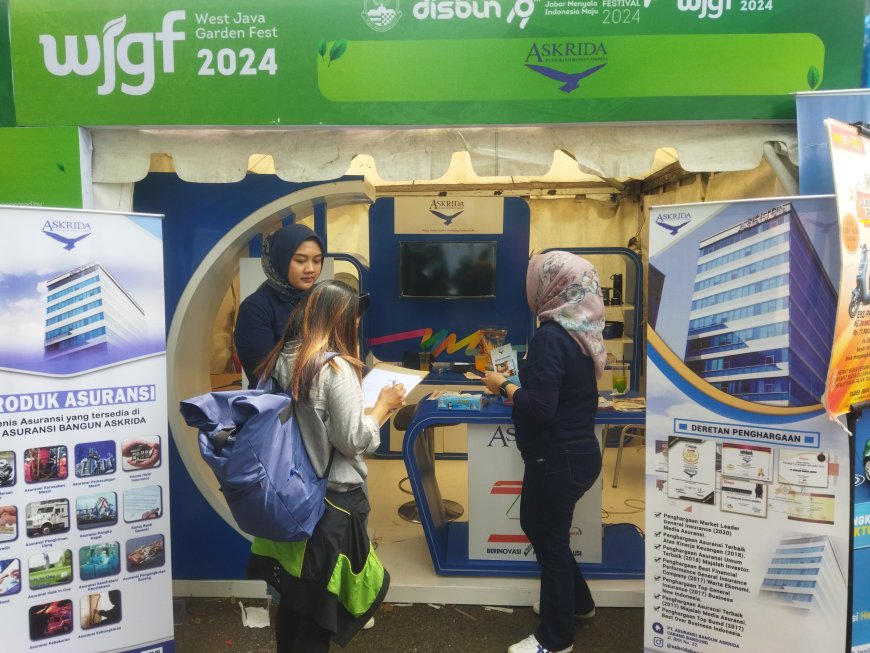 Booth Asuransi ASKRIDA hadir di WJF 2024