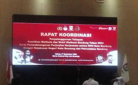 KPU Bandung Adakan Rapat Koordinasi