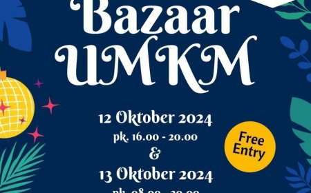 Hadiri & Meriahkan Bazaar UMKM Paroki Salib Suci Kamuning