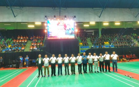HUT ke-79 TNI: Kodam III/Siliwangi Gelar Open Tournament Bulutangkis Piala Panglima TNI Tahun 2024