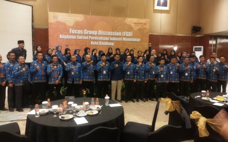BPS Bandung Gelar FGD Untuk Perusahaan Industri Manufaktur