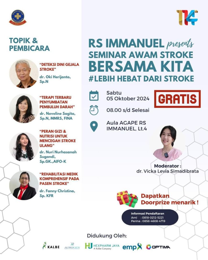 Seminar Awam Stroke Bersama Kita