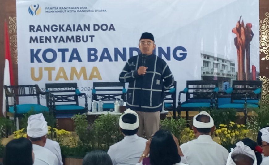 Umat Hindu Kota Bandung Gelar Doa Bersama Menyambut Bandung Utama