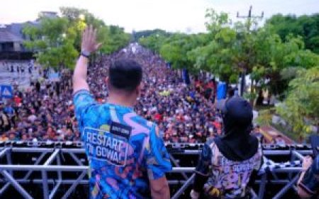 Ada Sekitar 5.000 Pelari, Bupati Adnan Dan Bupati Terpilih Husniah Talenrang Lepas Gowa Run 2025