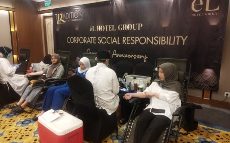 Anniversary El Hotel Group ke-12: Gelar Donor Darah & Cek Pemeriksaan Kesehatan Gratis Untuk Umum
