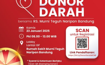 R.S. Murni Teguh Naripan Bandung : Yuk Donor Darah !...
