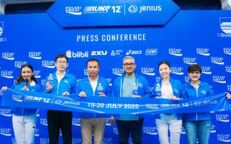 POCARI SWEAT RUN INDONESIA 2025 Kembali Digelar: Bandung Biru dengan Semangat Perubahan Baru