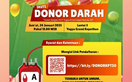 Donor Darah Yogya Grand Kepatihan Bandung