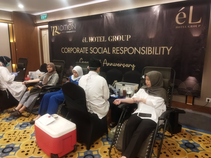 Anniversary El Hotel Group ke-12: Gelar Donor Darah & Cek Pemeriksaan Kesehatan Gratis Untuk Umum