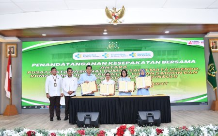 Penandatanganan Perpanjangan Kesepakatan Bersama Kejati Jabar Dengan R.S. Mata Cicendo, R.S. Hasan Sadikin, Dan R.S. Paru Rotinsulu