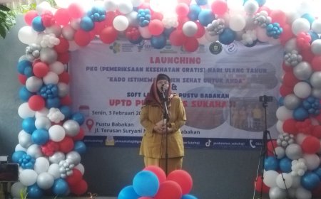 Kadis Kesehatan Jabar Beri Sambutan Acara Peluncuran Program Pemeriksaan Kesehatan Gratis