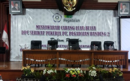 Musyawarah Cabang Luar Biasa DPC Serikat Pekerja PT. Pegadaian Bandung 2