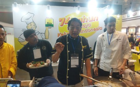 Chef Yongki Gunawan Gelar Demo Masak di Stand Barco