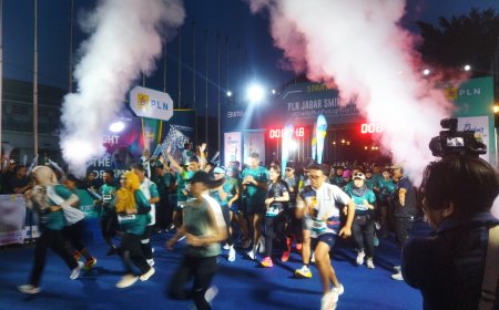 Sukses & Meriah! PLN Jabar Smile Run 2025