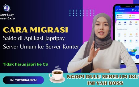 Cara Migrasi Saldo Japripay Server Umum Ke Server Konter
