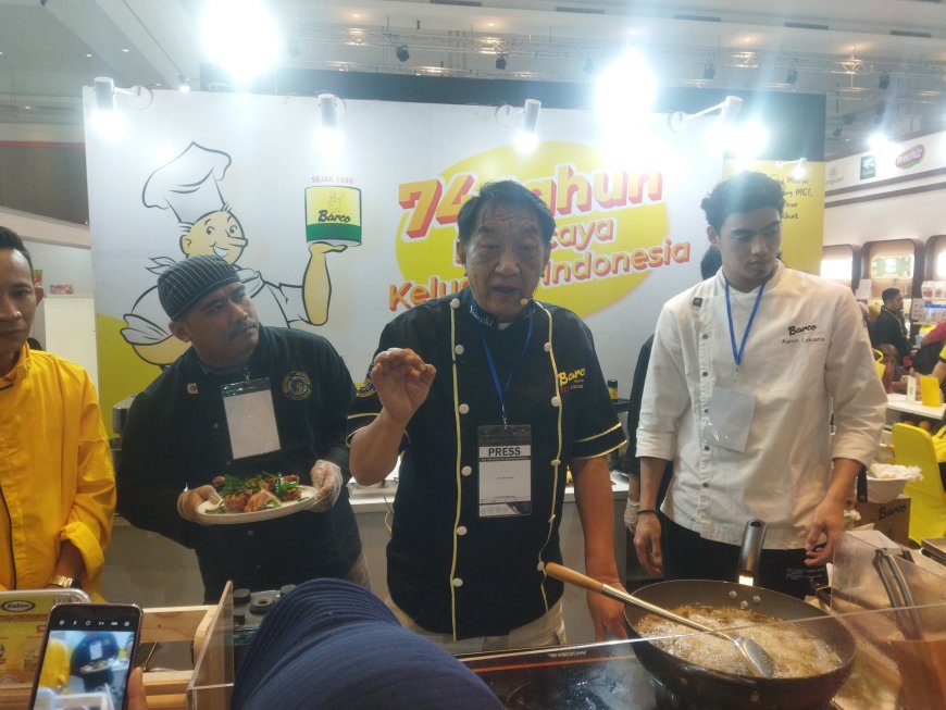 Chef Yongki Gunawan Gelar Demo Masak di Stand Barco