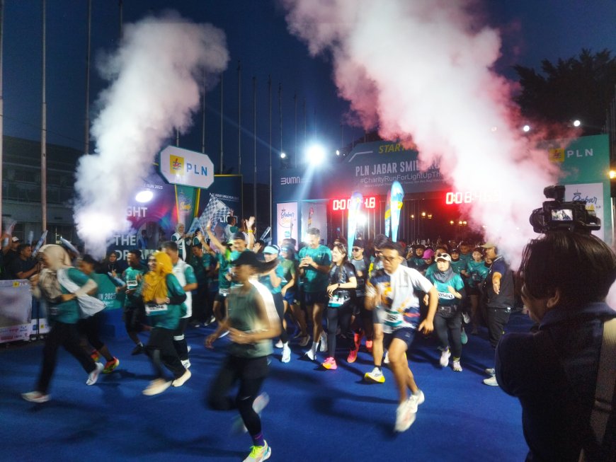 Sukses & Meriah! PLN Jabar Smile Run 2025
