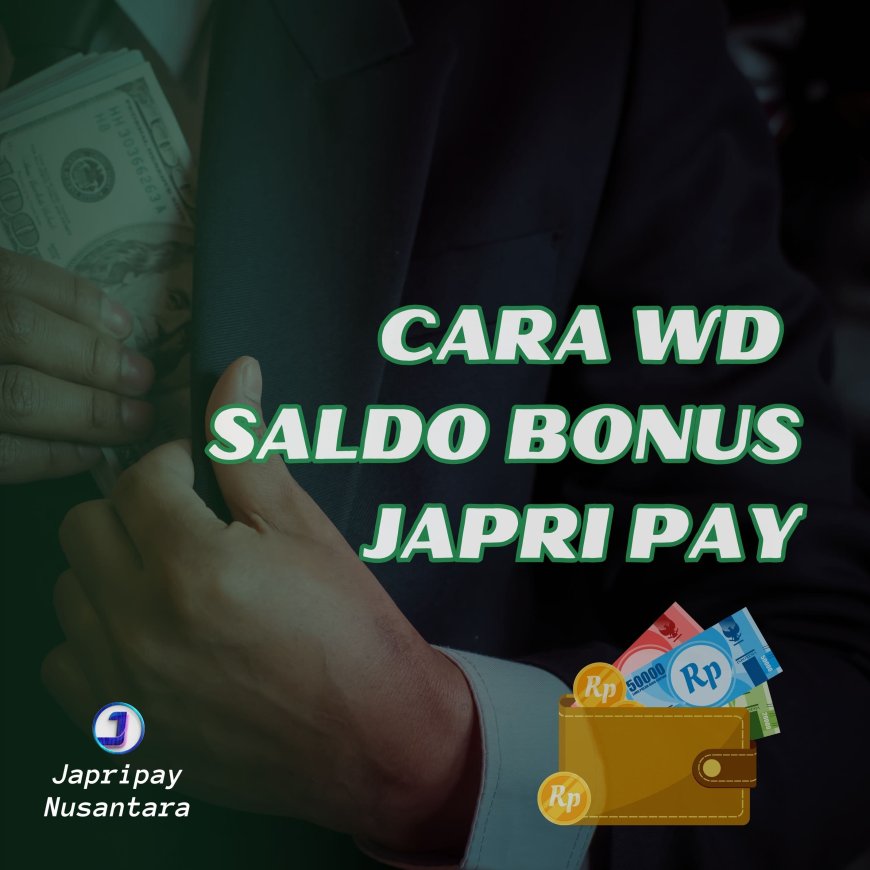 Cara WD atau Tarik Saldo Bonus atau Saldo TopUp ke Rekening Bank Lokal