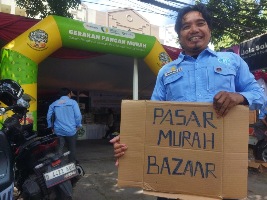Bandera Gelar Pasar Murah Guna Stabilisasi Pasokan & Harga Pangan di Kota Bandung