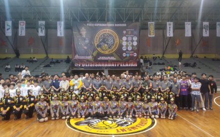 Kombes Pol. Budi Sartono Resmi Buka Bandung Kapolrestabes Baskeball Tournament 2025