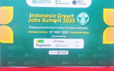 Inovasi Muda & Kementerian Ketenagakerjaan Melalui BBPVP Bandung Dorong  Transformasi Tenaga Kerja Hijau di Indonesia Green Jobs Summit 2025