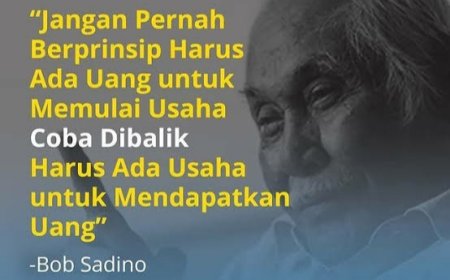 Harus Ada Uang Untuk Usaha ?... Yang Benar Adalah Harus Ada Usaha Untuk Hasilkan Uang
