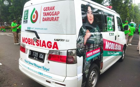 Indri Rindani DPRD Bandung Hadir & Dukung Peluncuran 200 Mobil Siaga & Ambulance