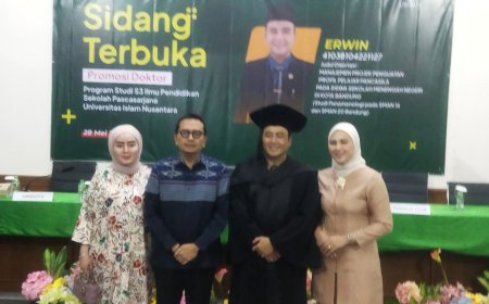 Cumlaude, Wakil Walikota Resmi Menyandang Gelar Doktor di Uninus Bandung
