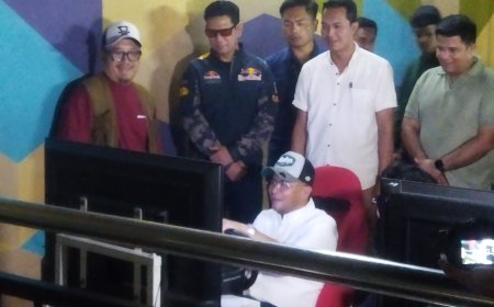 Wagub Buka Sunset Parking di Rooftop Pasar Baru Trade Center Bandung