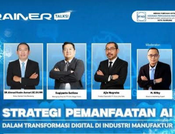 APINDO Kota Bandung Bersama PT. Indo Mega Vision Gelar Seminar Strategi Pemanfaatan Teknologi AI