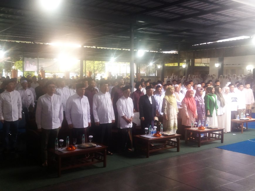 Halal Bihalal & Halaqoh Kebangsaan, K.H. Ma'ruf Amin: Kyai & Santri Harus Berperan Aktif Dalam Pembangunan Nasional Menuju Indonesia Emas 2045