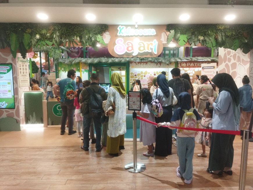 Kidzooona Safari TSM Bandung, Tempat Bermain dengan Tema ala Kebun Binatang yang Seru & Menyenangkan