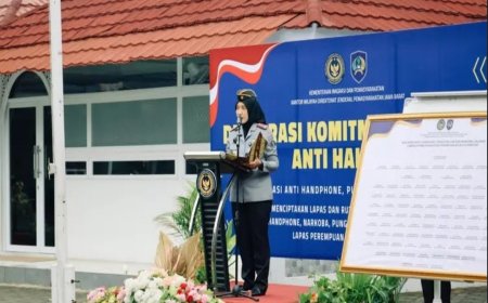Lapas Perempuan Bandung Deklarasi Komitmen Zero Halinar