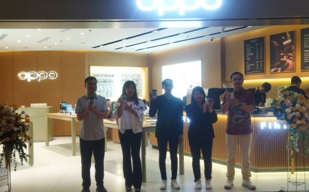 Meriah! Grand Opening OPPO Experience Store di 23 Paskal Bandung
