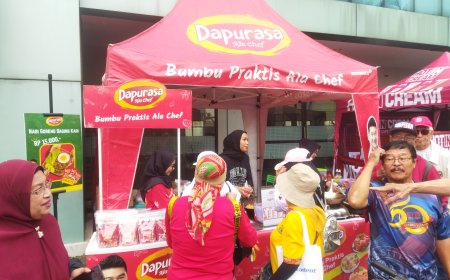 Dapurasa Ala Chef by Konimex Meriahkan Golden Reunion ITT 75 Fun Bike  10k di Bandung