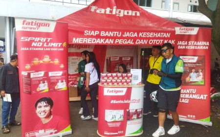 FATIGON Hadir Aktif Sebagai Sponsor Acara di Golden Reunion ITT 75 Fun Bike 10k Bandung