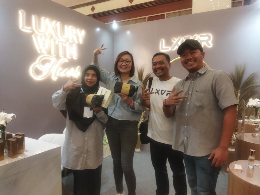Wamen Ekraf RI Kunjungi Tenant LXVR, Brand Parfum Lokal Ternama