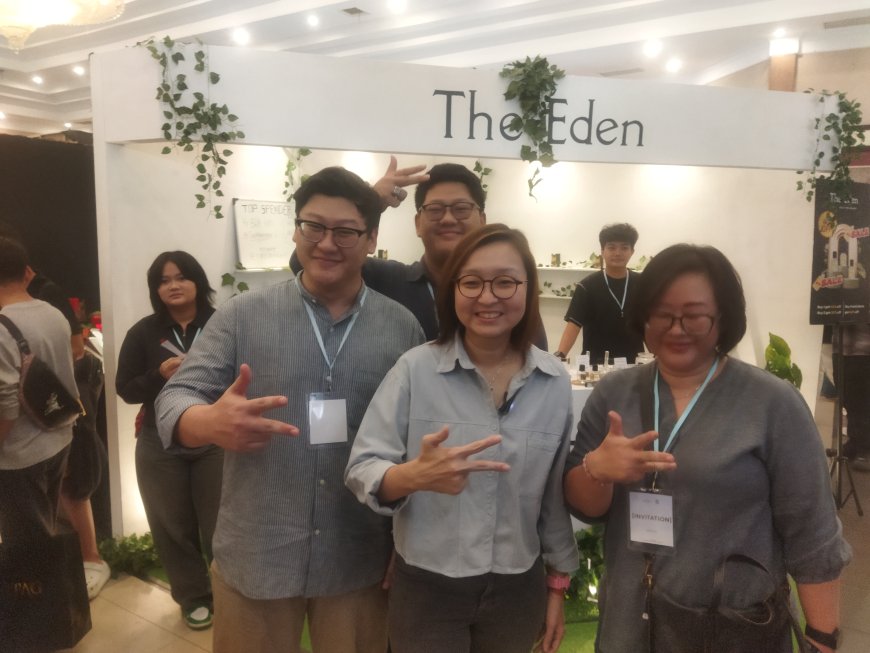 Wamen Ekraf RI Kunjungi Tenant The Eden di Jagat Aroma Bandung 2025